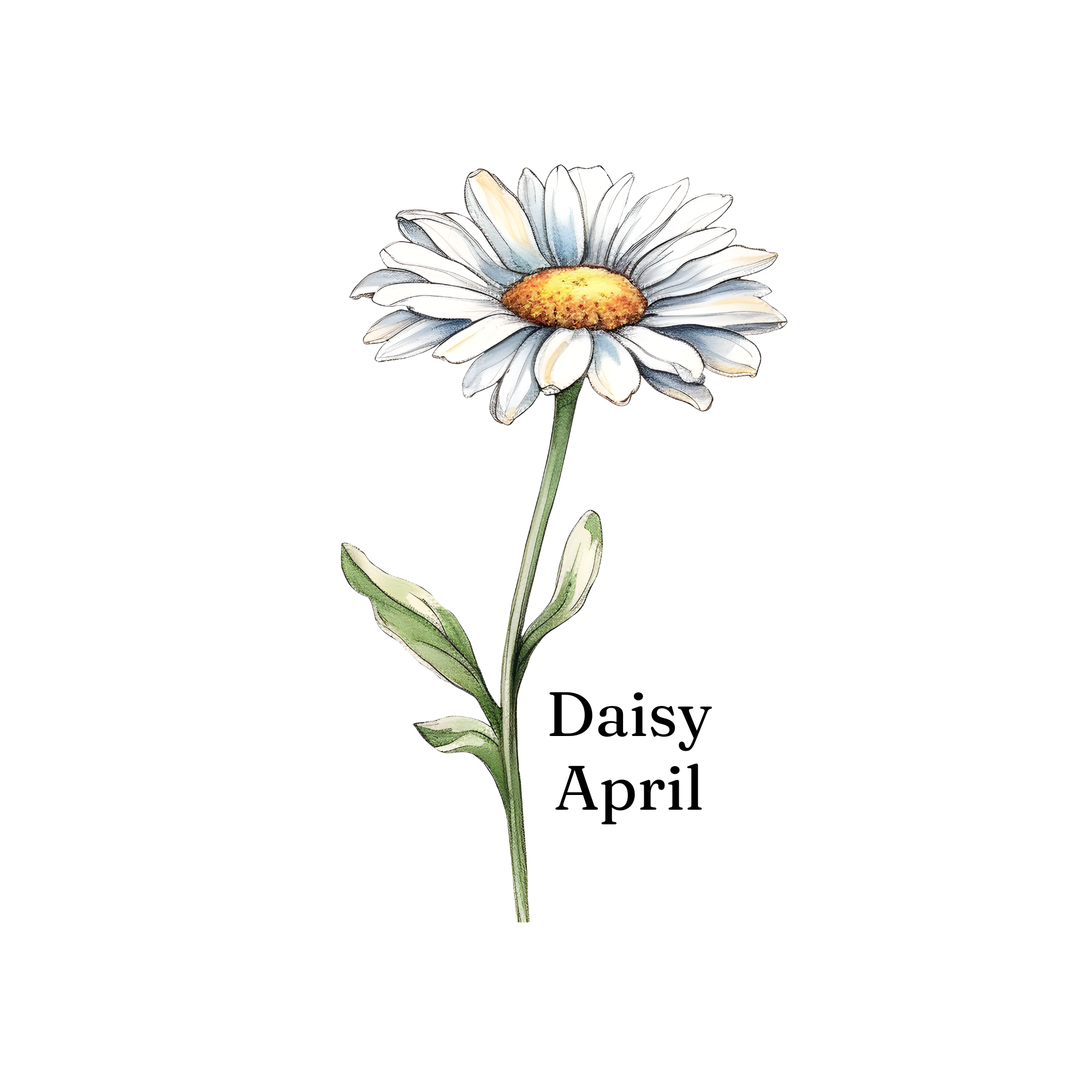 Birth Month Flower Cup