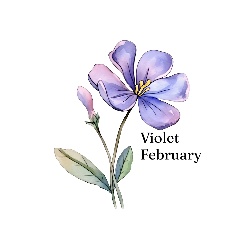 Birth Month Flower Cup