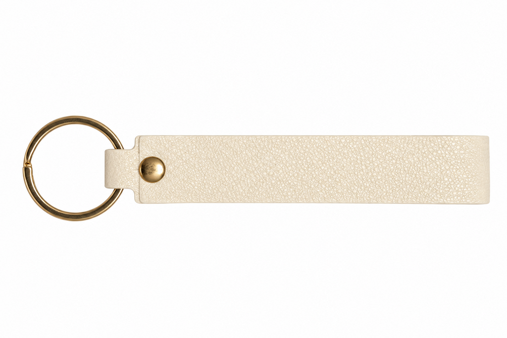 Personalized Leatherette Keychain Wristlet