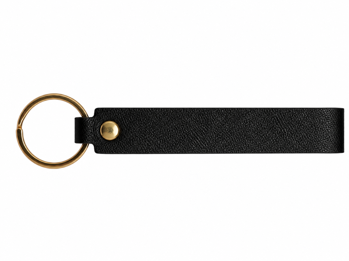 Personalized Leatherette Keychain Wristlet