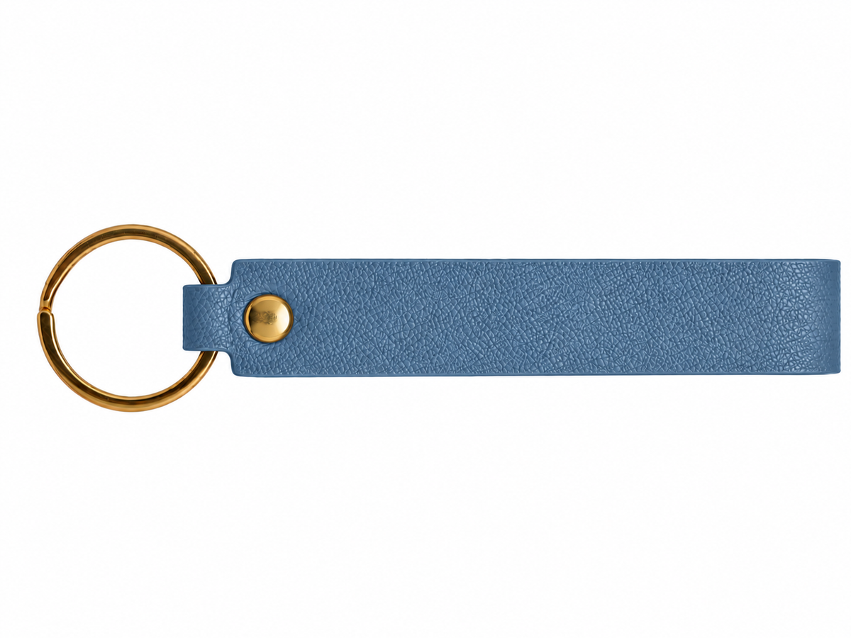 Personalized Leatherette Keychain Wristlet