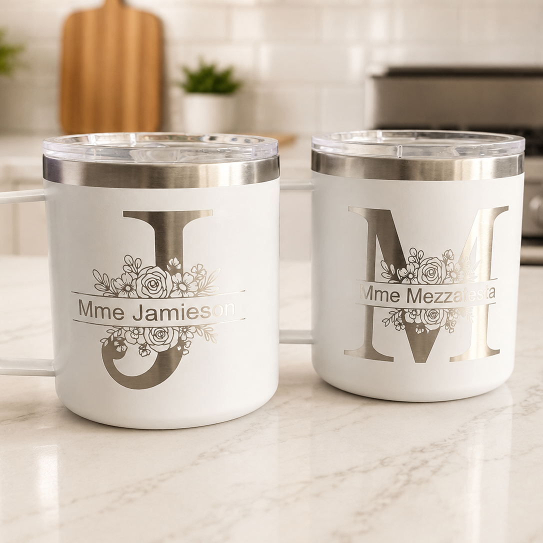Stainless Steel Insulated Mug with Handle