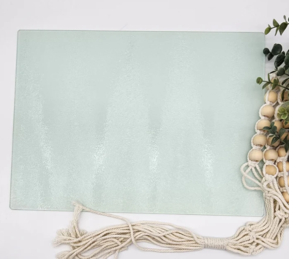 Rectangular Tempered Glass Cutting Board