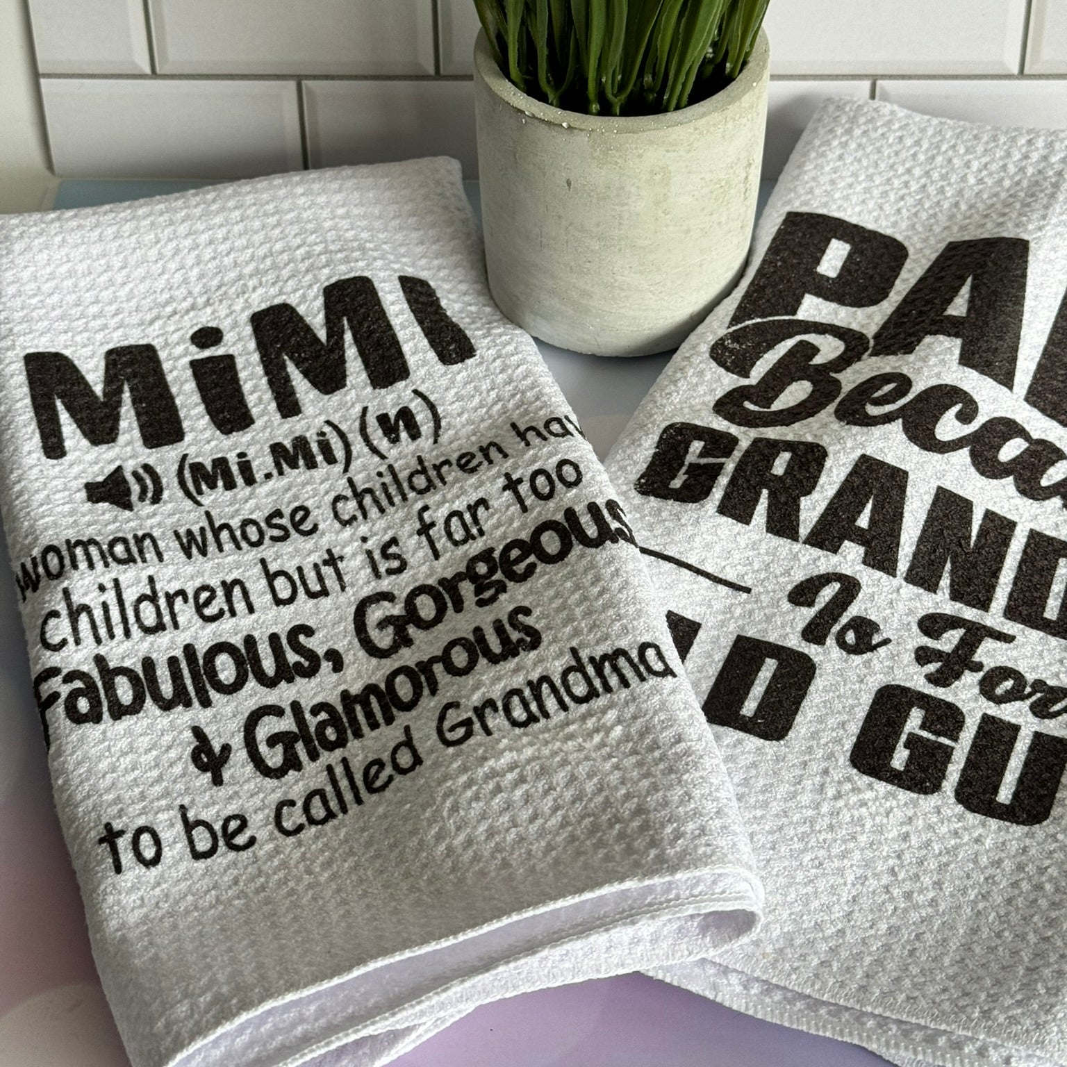 Mimi & Papa Tea Towels