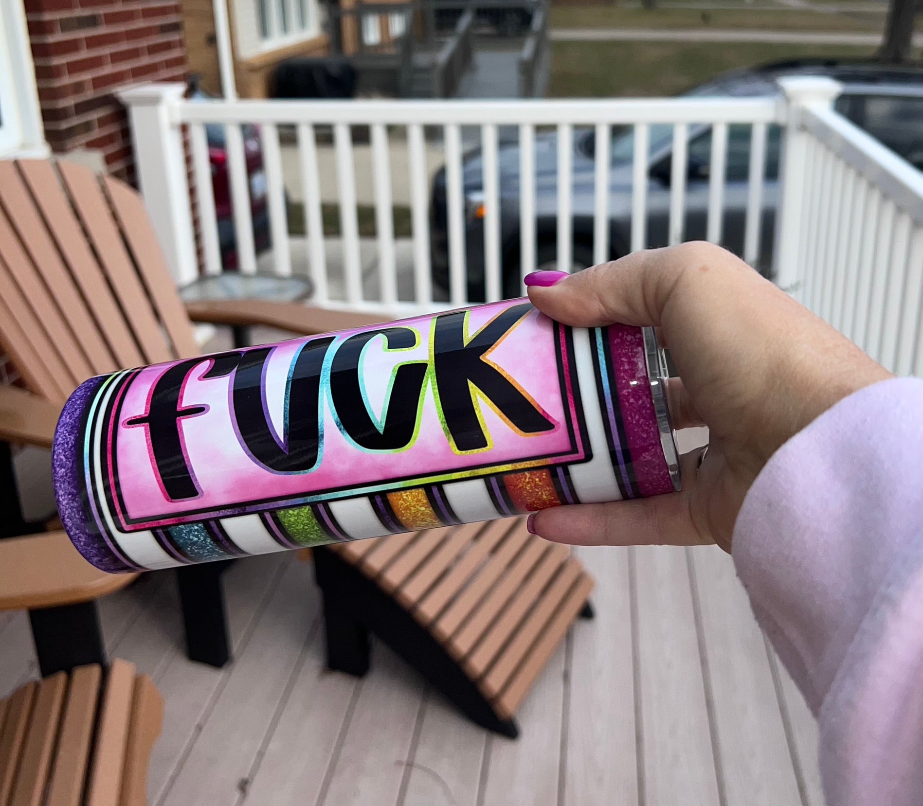 F*ck 20 oz Tumbler
