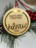 Baby’s First Christmas Ornament