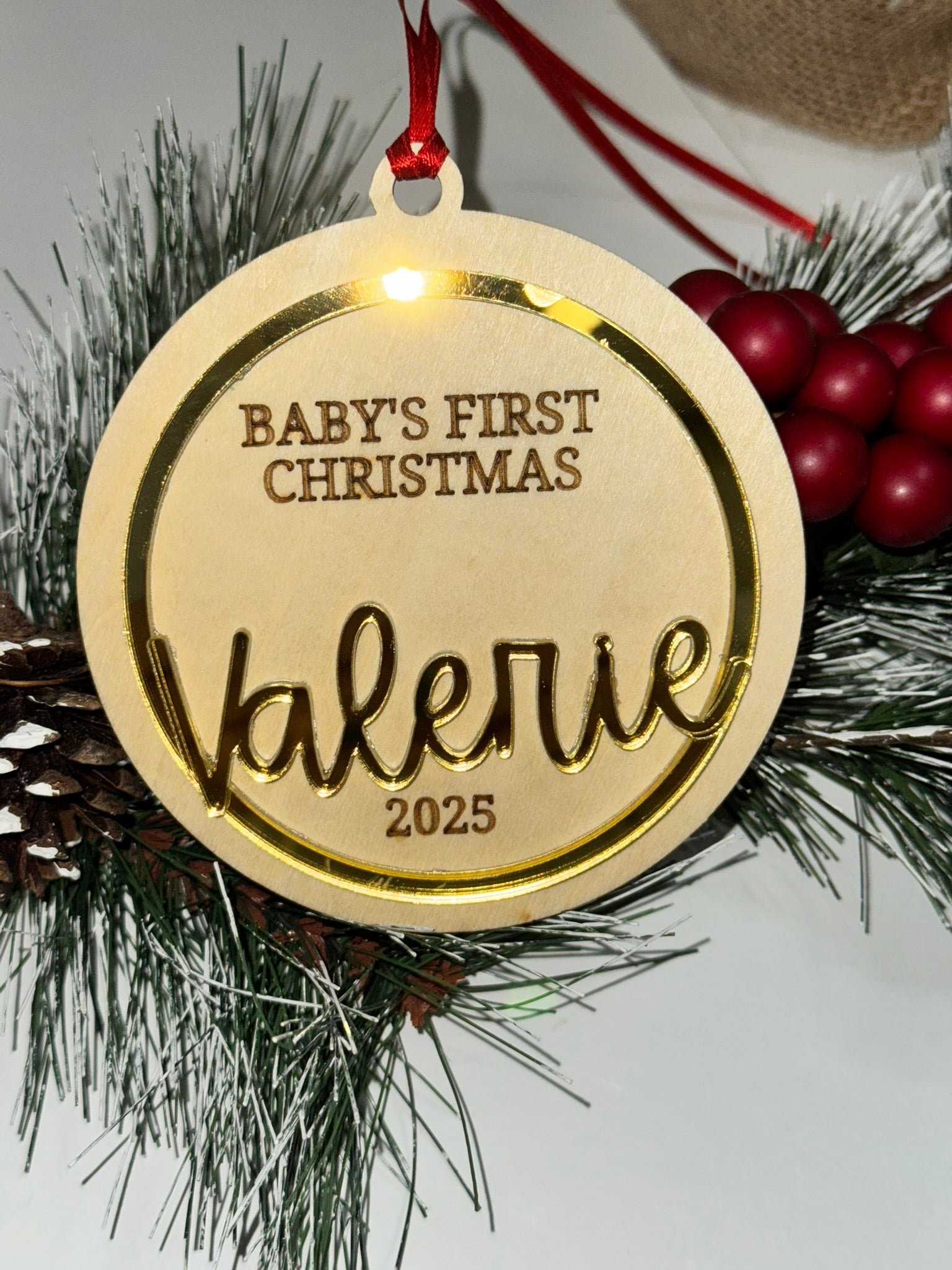 Baby’s First Christmas Ornament