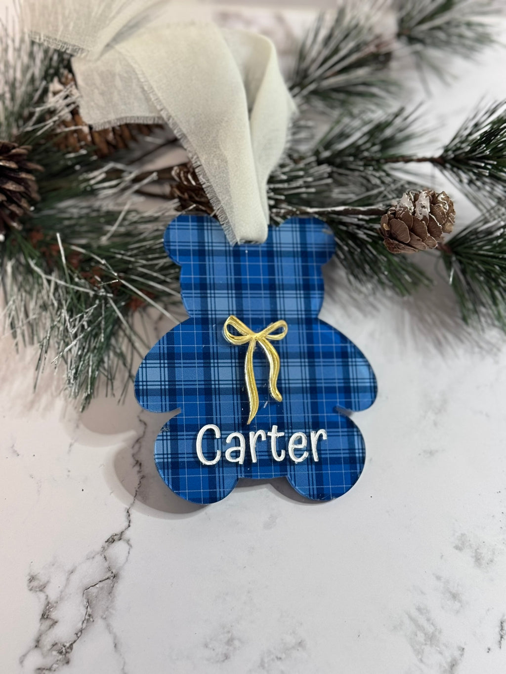 Beary Christmas Ornament