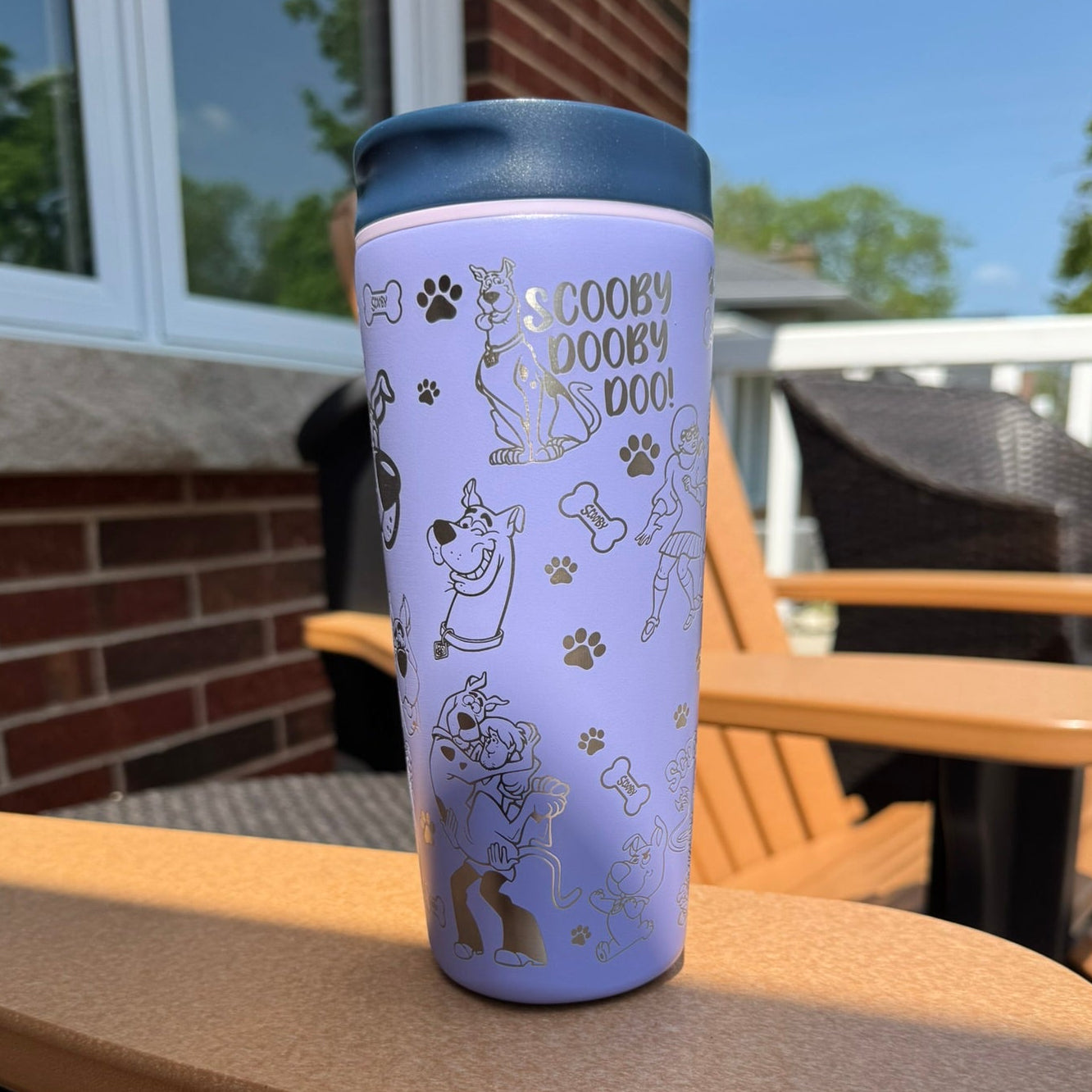 Scooby Doo Laser Engraved