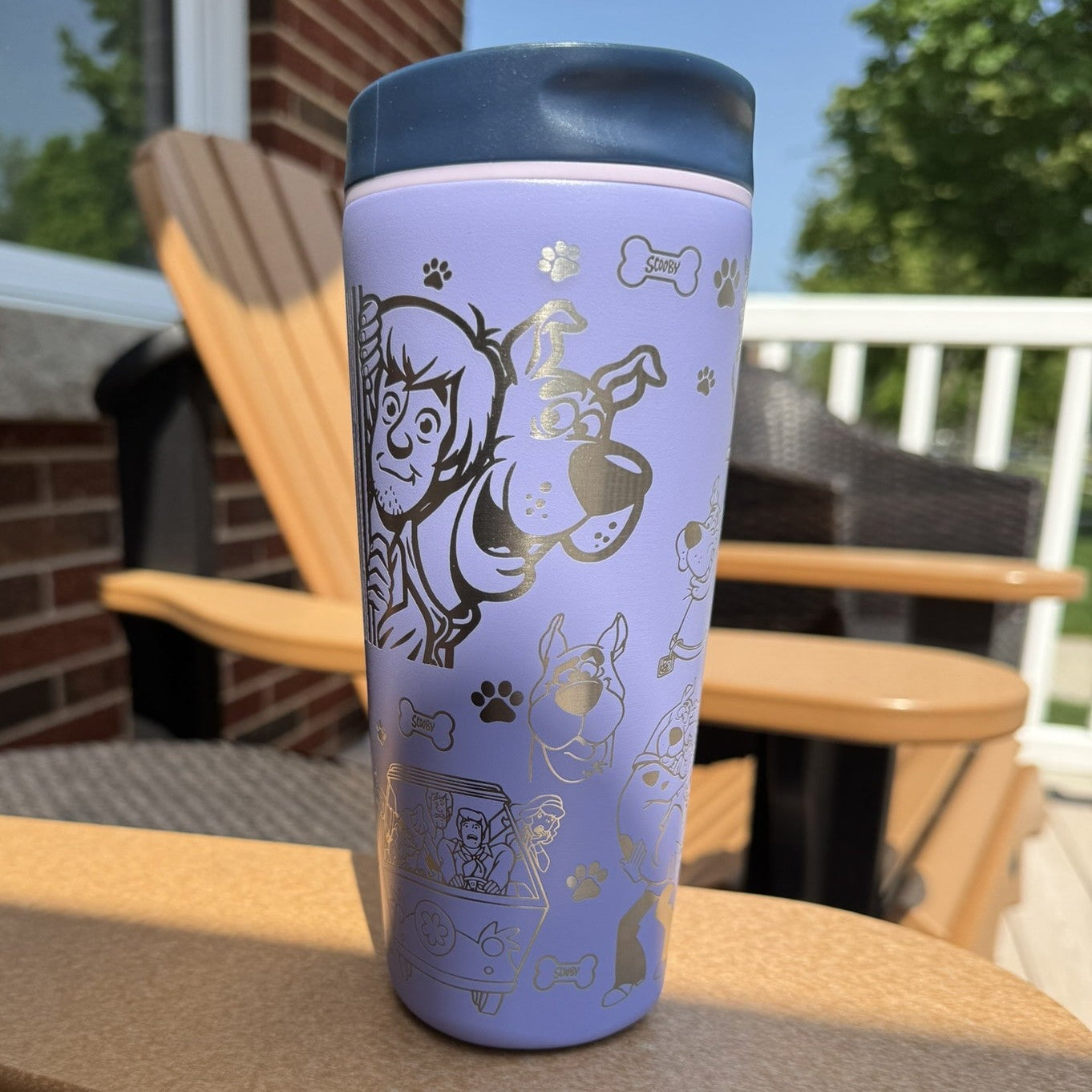 Scooby Doo Laser Engraved
