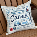 Sarnia Vibes Outdoor Pillow