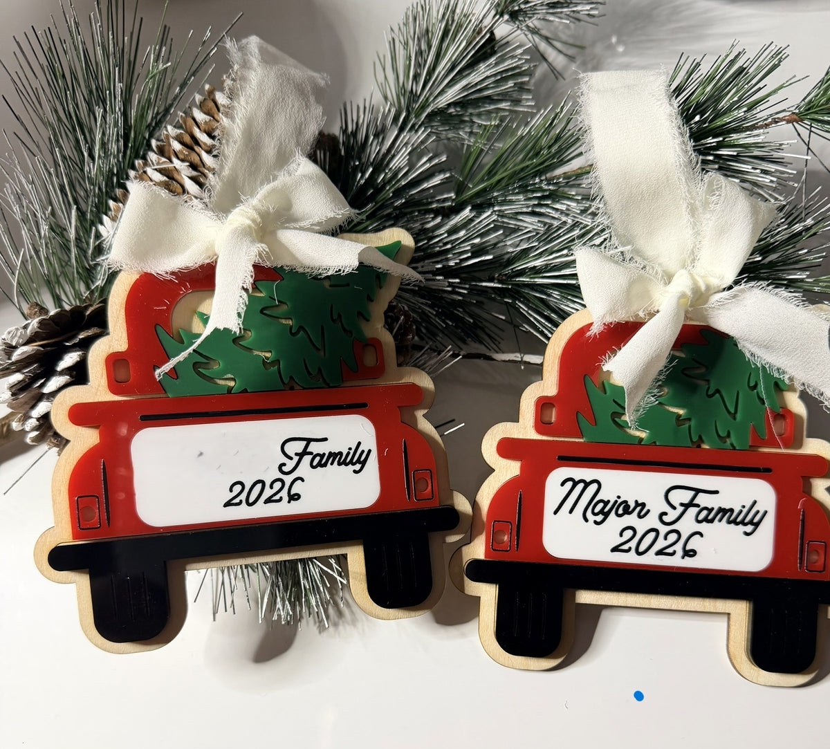 Truck Christmas Truck Ornament