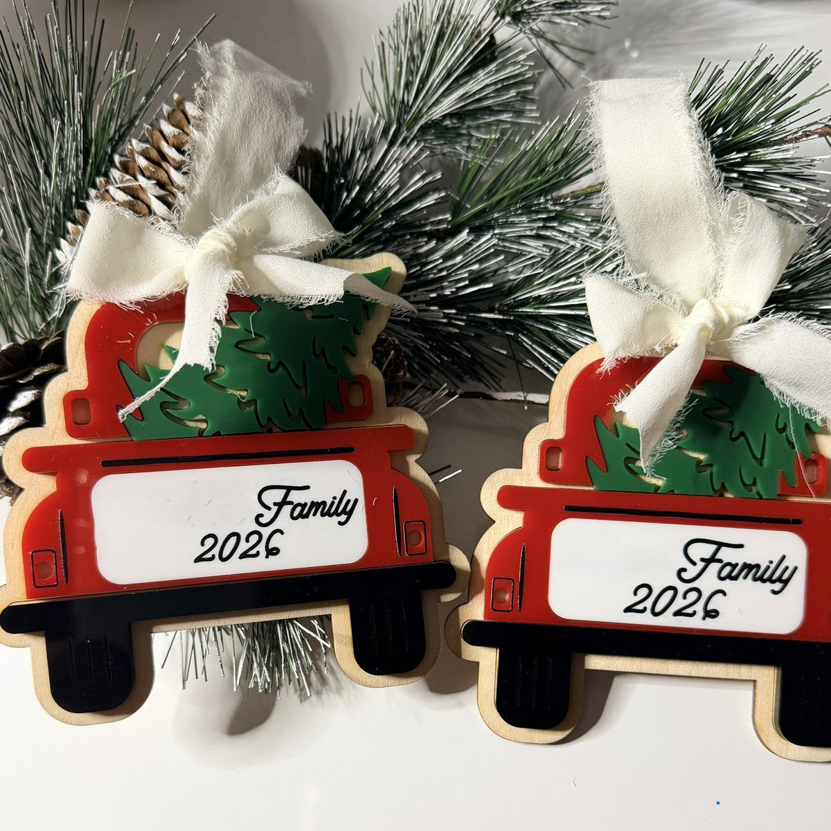 Christmas Truck Ornament