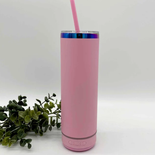 SPEAKER Rainbow Plated 20oz Tumbler