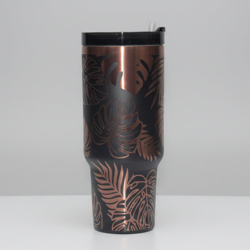 Monster Leaf Laser Engraved