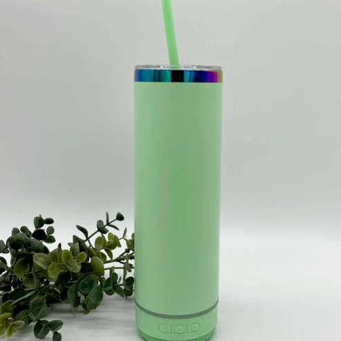 SPEAKER Rainbow Plated 20oz Tumbler