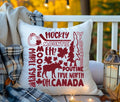 Canadian Theme Outdoor Pillow