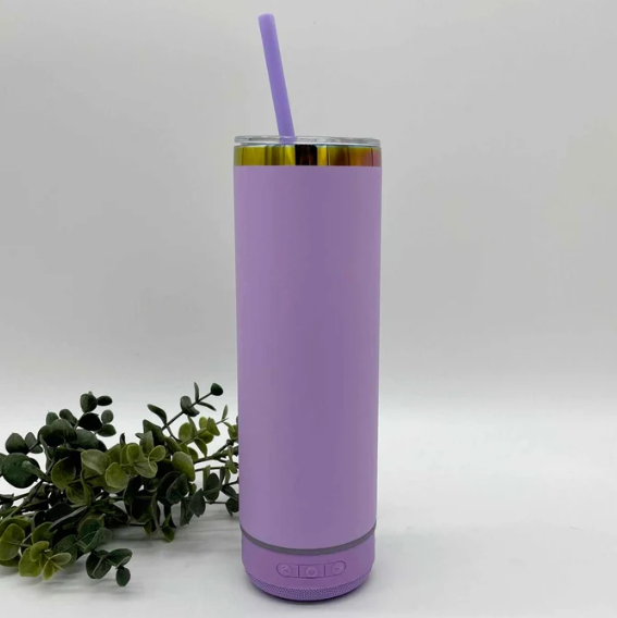SPEAKER Rainbow Plated 20oz Tumbler