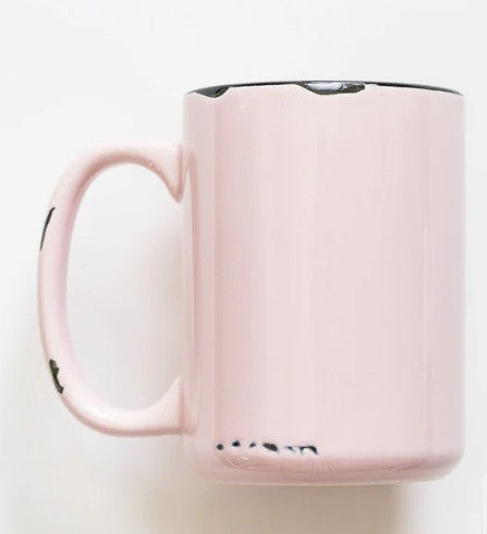 Promoted to Grandma Rustic Mug – 15 oz Ceramic Pregnancy Announcement Gift
