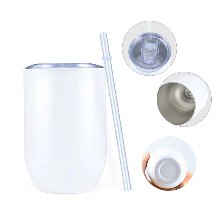 12oz Stainless Steel Wine Cup