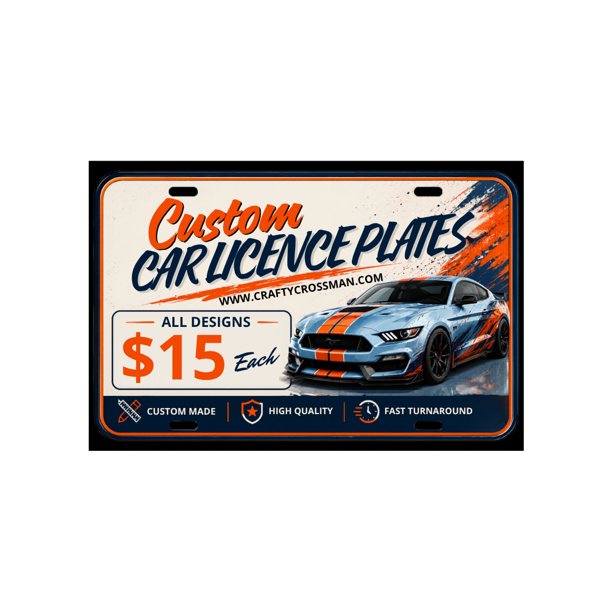 Custom Licence Plates